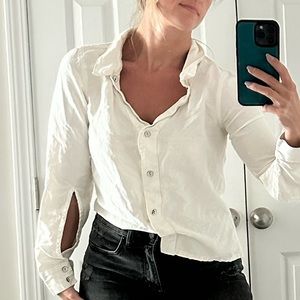 Drifter silk/linen blouse